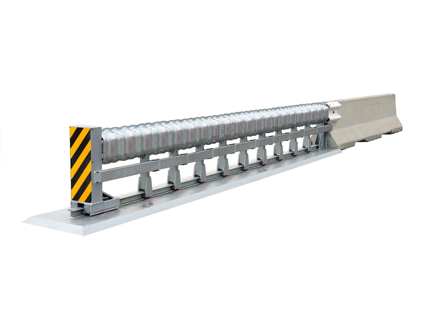 Taurus Mash, the crash cushion designed for temporary use in roadwork and work zones